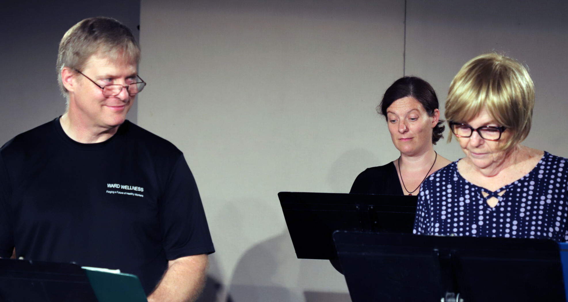 Five radio plays are in person, audio livestream